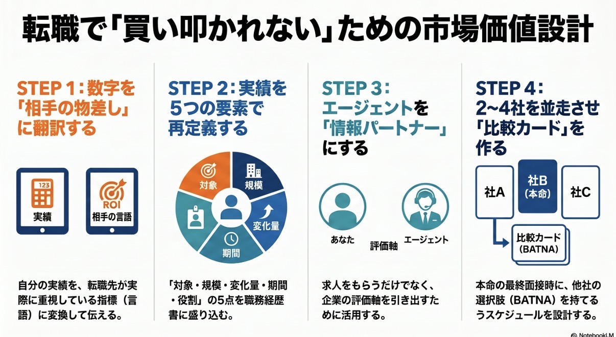 頑張りを伝わる数字に変える記事